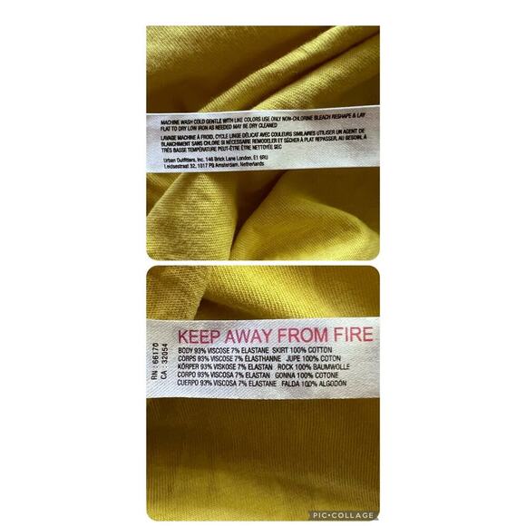 Anthropologie Daily Practice Jump High Yellow Maxi Cutout Sundress Size … - Picture 7 of 11